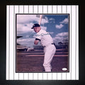 Mickey Mantle Autographed New York Yankees Deluxe Framed 11x14 Photo - JSA Letter