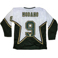 Mike Modano Autographed Dallas (White #9) Custom Jersey - JSA
