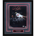 Dennis Rodman Autographed Chicago Bulls (Spotlight Dive) Deluxe Framed 11x14 Photo - JSA
