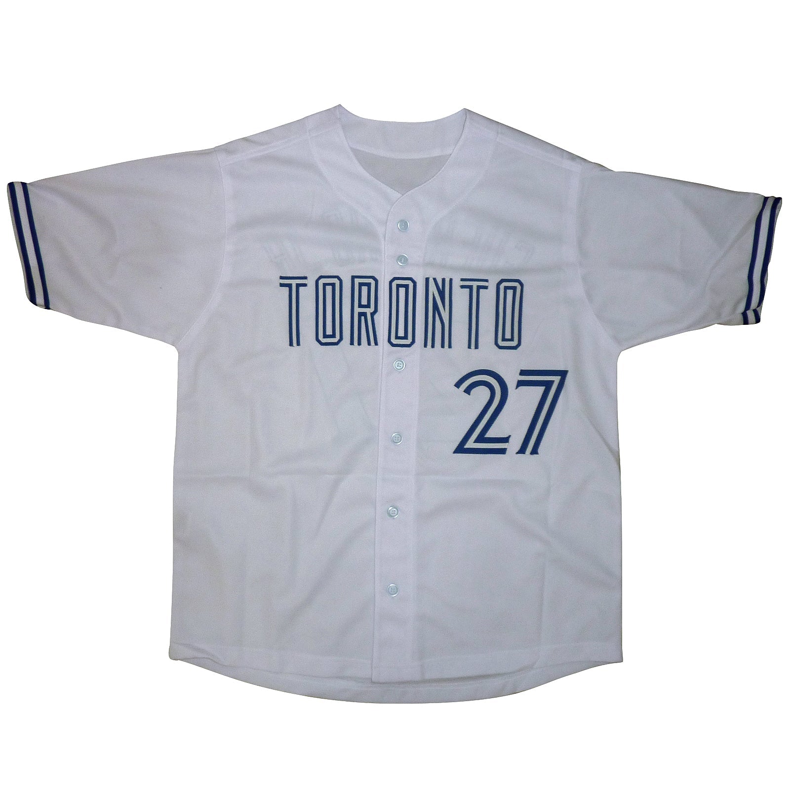 Vladimir Guerrero Jr. Autographed Toronto (White #27) Custom Jersey - JSA