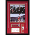 Joe Montana And Dwight Clark Autographs Deluxe Framed with San Francisco 49ers "The Catch" 11x14 Photo - JSA