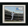 Derek Jeter Autographed Deluxe Framed New York Yankees (Running into Yankee Stadium) Floating Mat 16x20 Photo Piece - JSA