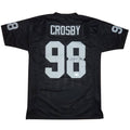Maxx Crosby Autographed Las Vegas (Black #98) Custom Jersey - Beckett