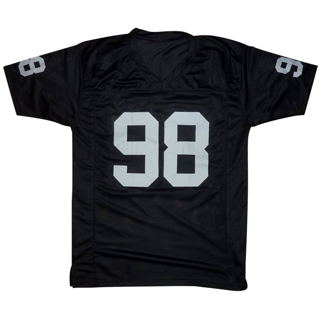 Maxx Crosby Autographed Las Vegas (Black #98) Custom Jersey - Beckett