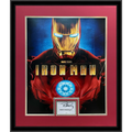 Robert Downey Jr Autographed Iron Man Deluxe Framed 16x20 Movie Poster Piece - JSA