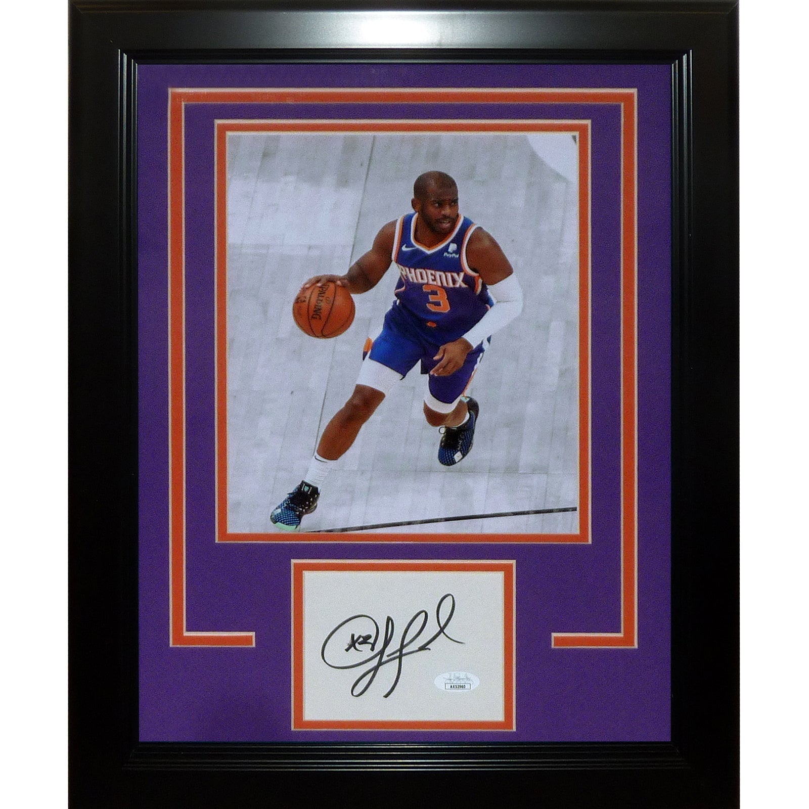 Chris Paul Autographed Phoenix Suns "Signature Series" Frame - JSA