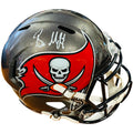 Baker Mayfield Autographed Tampa Bay Buccaneers (Speed) Deluxe Full-Size Replica Helmet - Beckett