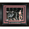 Randy Couture Autographed UFC Deluxe Framed 8x10 Photo - Beckett