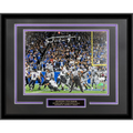 Justin Tucker Autographed Baltimore Ravens (66 Yard FG) Deluxe Framed 11x14 Photo - JSA