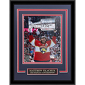 Matthew Tkachuk Autographed Florida Panthers (2024 Stanley Cup Trophy) Deluxe Framed 8x10 Photo - JSA