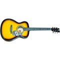 Shania Twain Sunburst Acoustic Guitar with Autograph - JSA