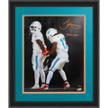 Tyreek Hill Autographed Miami Dolphins Handcuffs Celebration Spotlight Deluxe Framed 16x20 Photo Call Drew - Limited Edition of 10 - Beckett
