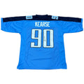 Jevon Kearse Autographed Tennessee (Light Blue #90) Custom Stitched Jersey - JSA
