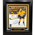 Luke Schenn Autographed Nashville Predators (Action) Deluxe Framed 8x10 Photo - JSA