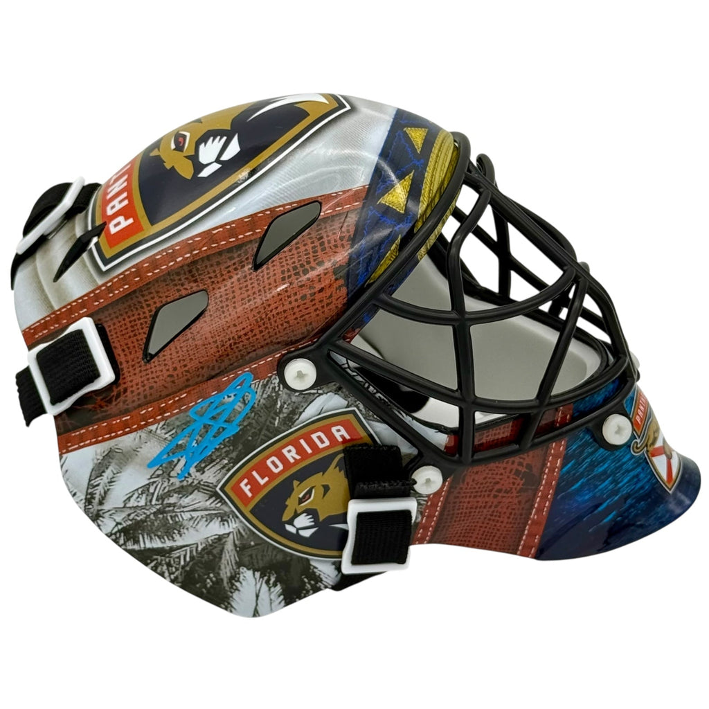 Sergei Bobrovsky Autographed Florida Panthers Mini Goalie Mask - Beckett