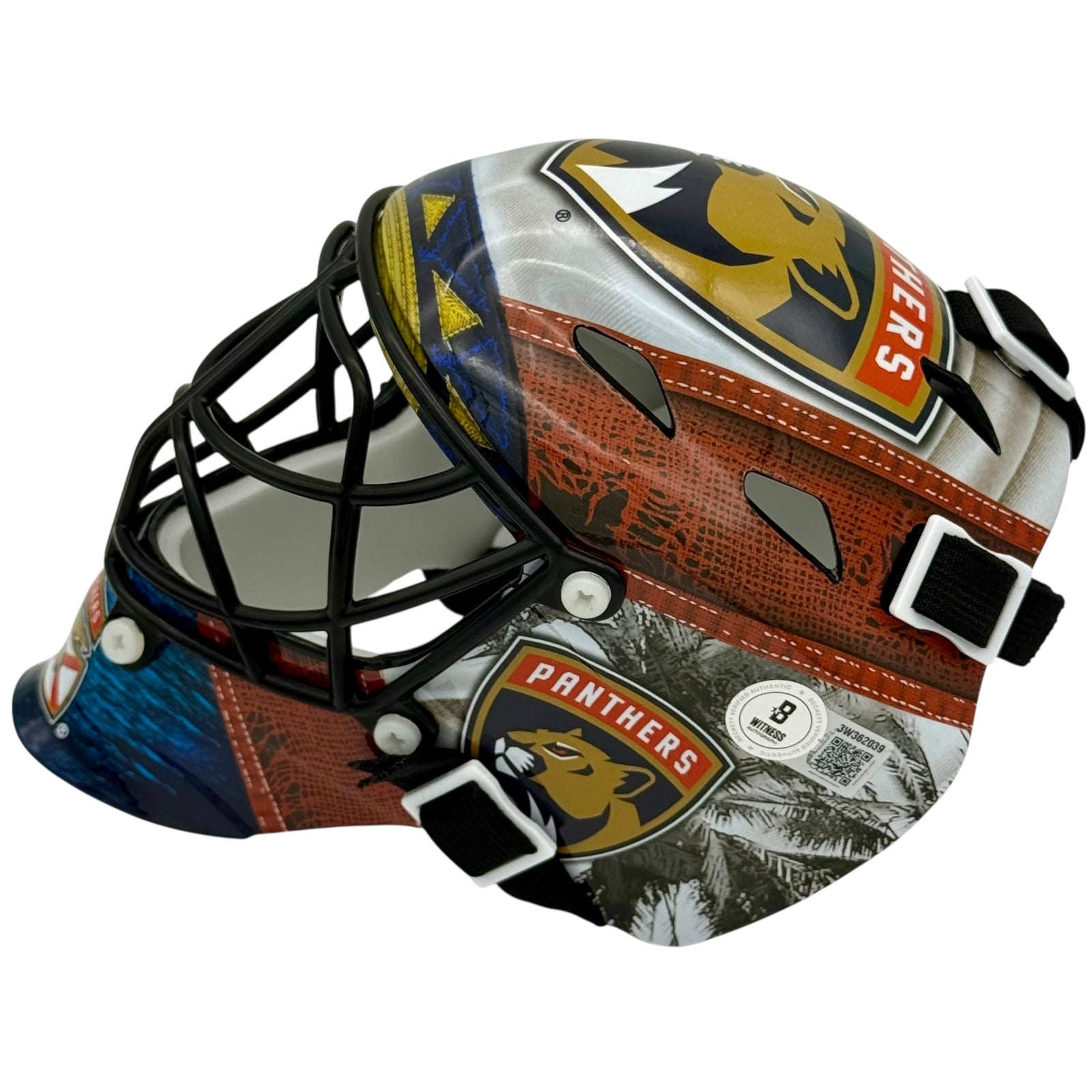 Sergei Bobrovsky Autographed Florida Panthers Mini Goalie Mask - Beckett