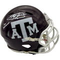 Johnny Manziel Autographed Texas AM Aggies Mini Helmet - Beckett