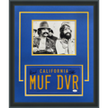 Cheech Marin And Tommy Chong Dual Autographed Cheech And Chong Up In Smoke Deluxe Framed Piece with MUF DVR License Plate - JSA
