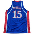 Mario Chalmers Autographed Kansas Jayhawks (Blue #15) Custom Jersey w/ "08 Champs" - JSA