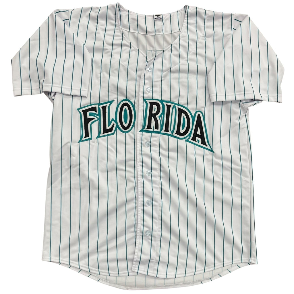 Luis Castillo Autographed Florida Marlins (Pinstripe #1) Custom Jersey - JSA