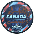 Sam Reinhart Autographed Team Canada 4 Nations Hockey Puck w/ "Champs" - JSA