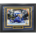 Roman Josi Autographed Nashville Predators (Playoff Goal) Deluxe Framed 11x14 Photo w/ "The Captain" - JSA