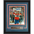 Evan Rodrigues Autographed Florida Panthers (Stanley Cup Trophy) Deluxe Framed 8x10 Photo - JSA