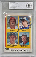 Dale Murphy Autographed 1978 Topps Atlanta Braves Card - Beckett