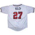 Austin Riley Autographed Atlanta (White #27) Custom Jersey - Beckett