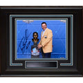 Tony Boselli Autographed Jacksonville Jaguars (HOF Bust) Deluxe Framed 11x14 Photo w/ "HOF 22"