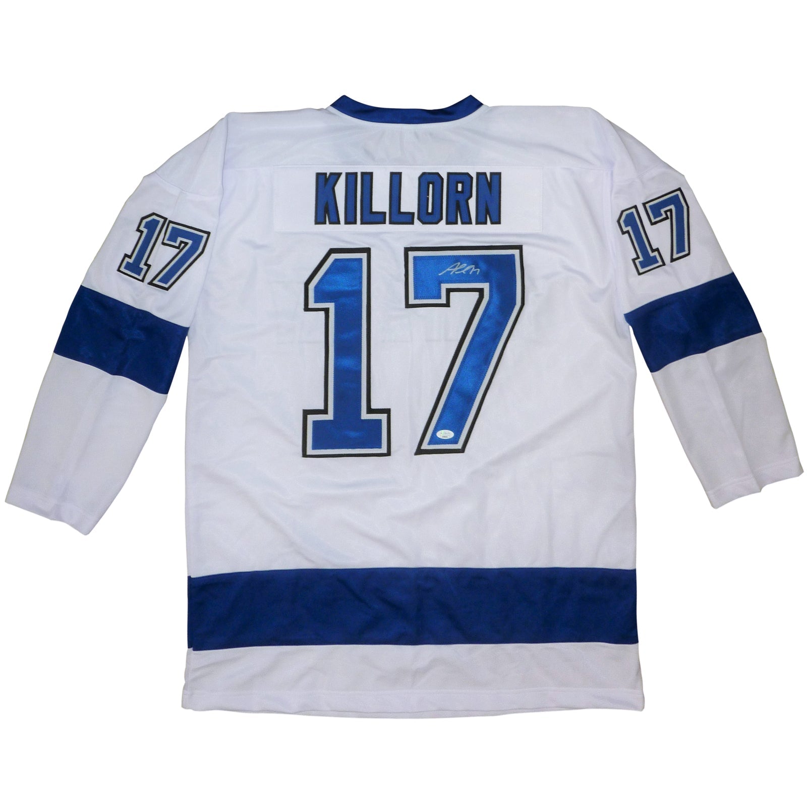 Alex Killorn Autographed Tampa Bay (White #17) Custom Hockey Jersey