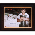 Bobby Orr Autographed Boston Bruins (Collage) Deluxe Framed 16x20 Photo - GNR Holo