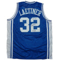 Christian Laettner Autographed Duke Blue Devils (Blue #32) Custom Jersey w/ The Shot, 3/28/92