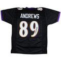 Mark Andrews Autographed Baltimore (Black #89) Custom Jersey - BAS