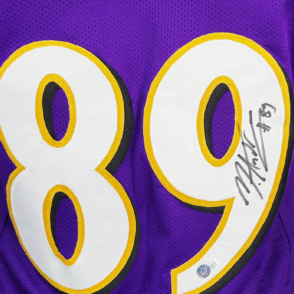 Mark Andrews Autographed Baltimore (Purple #89) Custom Jersey - BAS