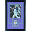 Luis Gonzalez Autographed Rookie Card Deluxe Framed with Arizona Diamondbacks 8x10 Photo - Beckett