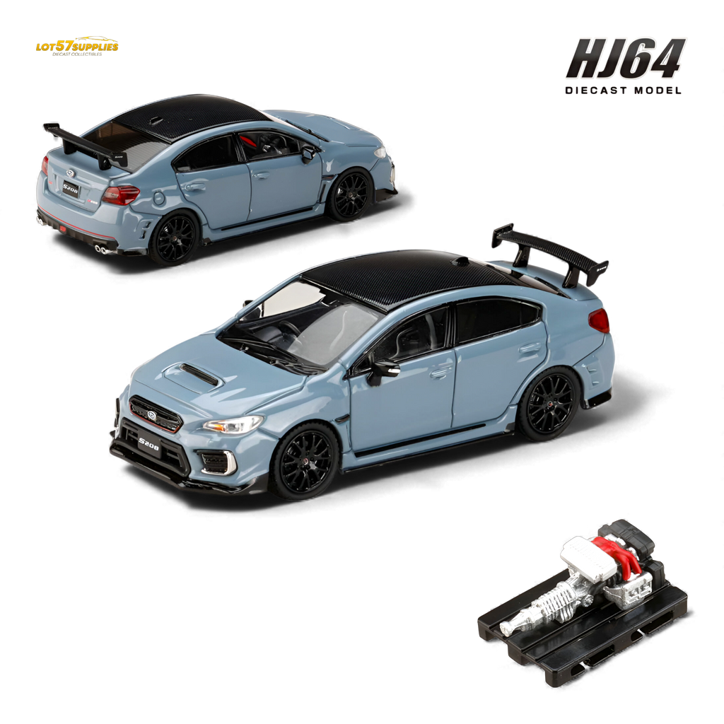 (Pre-Order) Hobby Japan Subaru S208 NBR Challenge Package 1:64