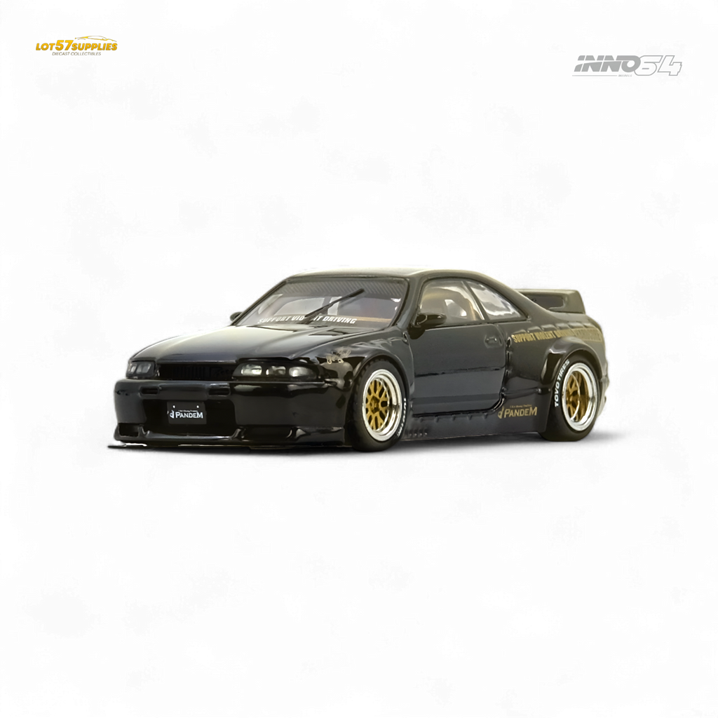 Inno64 PANDEM GT-R (BCNR33) Black 1:64