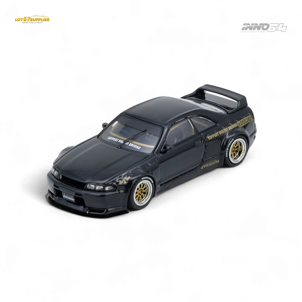 Inno64 PANDEM GT-R (BCNR33) Black 1:64