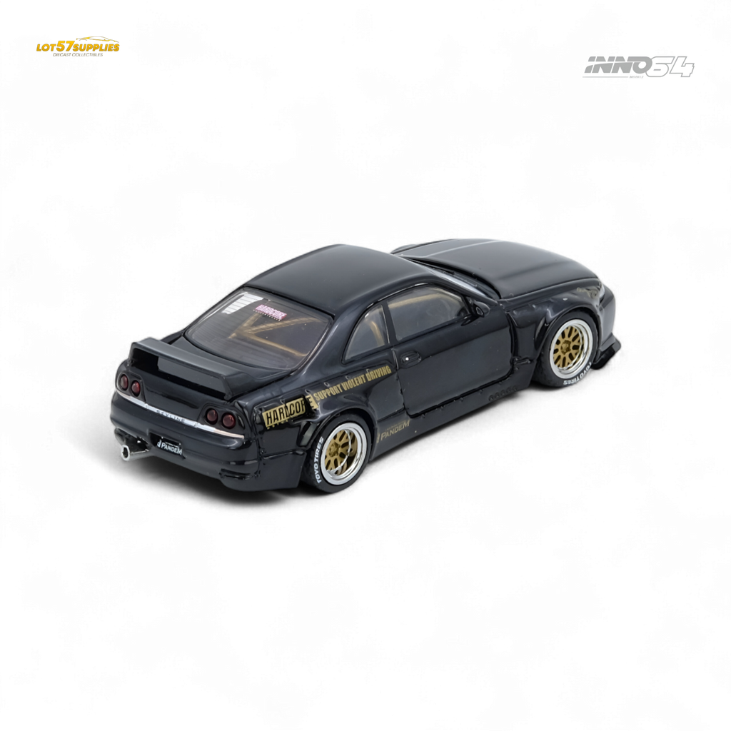 Inno64 PANDEM GT-R (BCNR33) Black 1:64