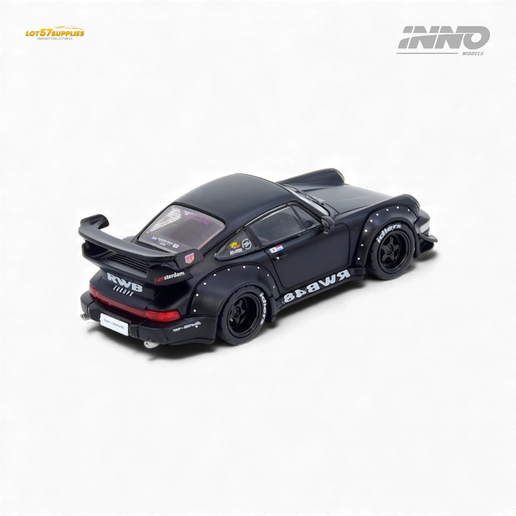 INNO64 RWB 964 Darth Vader Black Matt 1:64
