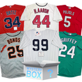 Random Autographed/Signed Baseball Jersey Mystery Box with PSA JSA or Beckett COA