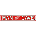 Detroit Red Wings "MAN CAVE" Authentic Street Sign