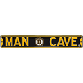 Boston Bruins "MAN CAVE" Authentic Street Sign