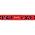 Atlanta Braves "MAN CAVE" Authentic Street Sign