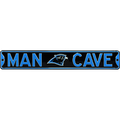 Carolina Panthers "MAN CAVE" Authentic Street Sign