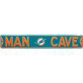 Miami Dolphins "MAN CAVE" Authentic Street Sign