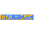 Oklahoma City Thunder "MAN CAVE" Authentic Street Sign