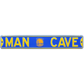 Golden State Warriors "MAN CAVE" Authentic Street Sign