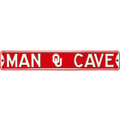 Oklahoma Sooners "MAN CAVE" Authentic Street Sign